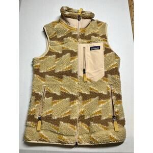 PATAGONIA Take Root Natural Classic Retro-X Fleece Vest Size XS